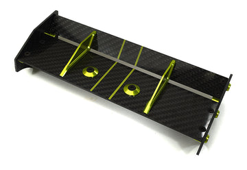 Carbon Fiber Rear Aero Wing Kit for Traxxas 1/10 E-Revo 2.0 48.5mm 5413 5446