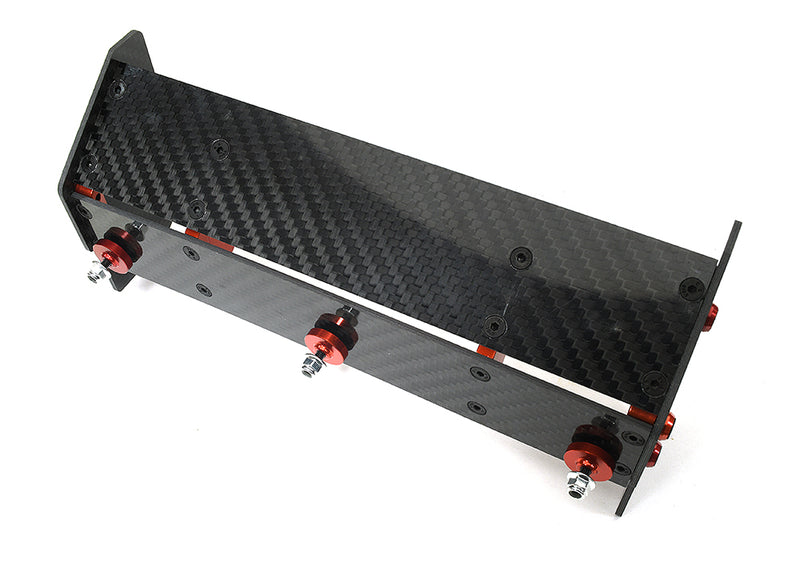 Carbon Fiber Rear Aero Wing Kit for Arrma 1/7 Infraction 6S BLX ARA480024