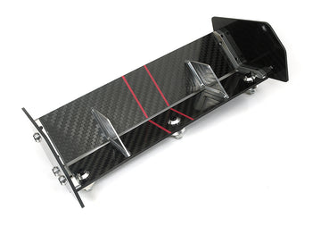 Carbon Fiber Rear Aero Wing Kit for Arrma 1/7 Infraction 6S BLX ARA480024