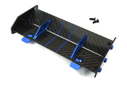 Carbon Fiber Rear Aero Wing Kit for Arrma 1/10 Vorteks 2WD 4X4 3s BLX ARA480045