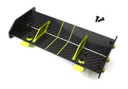 Carbon Fiber Rear Aero Wing Kit for Arrma 1/10 Vorteks 2WD 4X4 3s BLX ARA480045