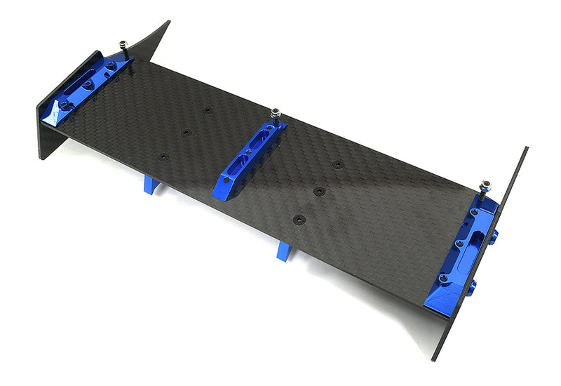 Carbon Fiber Rear Aero Wing Kit for Losi 1/10 Camaro 22S 2WD No Prep Drag
