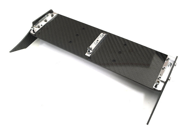 Carbon Fiber Rear Aero Wing Kit for Losi 1/10 Camaro 22S 2WD No Prep Drag