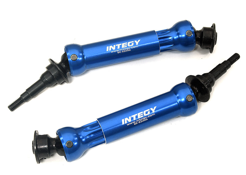 0 to +10mm Rear Universal Drive Shafts for 1/10 Stampede 4X4 & Rustler 4X4 9052