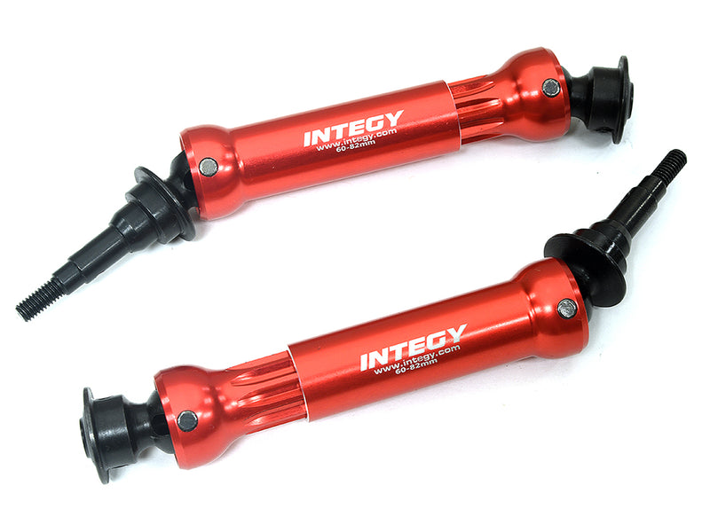 0 to +10mm Rear Universal Drive Shafts for 1/10 Stampede 4X4 & Rustler 4X4 9052