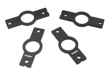 Aluminum C-Hub Plates without Hardware for Tamiya Super Clod Buster