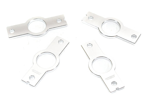 Aluminum C-Hub Plates without Hardware for Tamiya Super Clod Buster