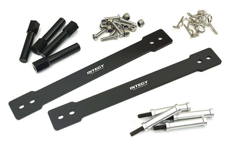 Aluminum Body Mounts w/ Body Stay Mount Plates for Tamiya Super Clod Buster
