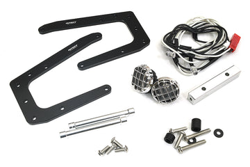 Alloy Machined Front Axle Gearbox Protection Guard for Tamiya Super Clod Buster