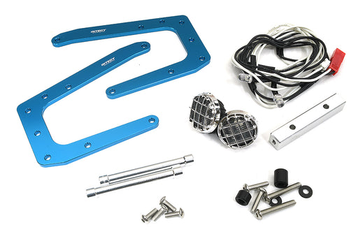 Alloy Machined Front Axle Gearbox Protection Guard for Tamiya Super Clod Buster