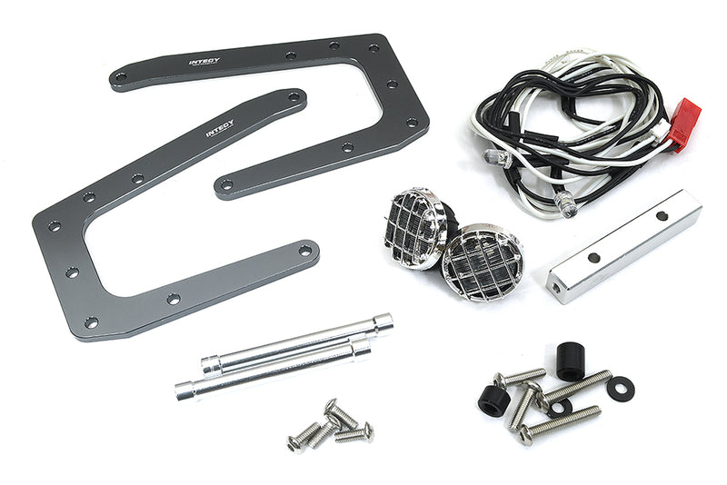 Alloy Machined Front Axle Gearbox Protection Guard for Tamiya Super Clod Buster
