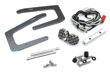 Alloy Machined Front Axle Gearbox Protection Guard for Tamiya Super Clod Buster
