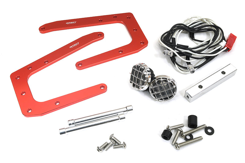 Alloy Machined Front Axle Gearbox Protection Guard for Tamiya Super Clod Buster