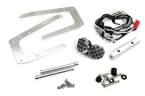 Alloy Machined Front Axle Gearbox Protection Guard for Tamiya Super Clod Buster