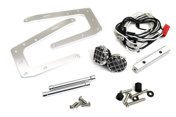 Alloy Machined Front Axle Gearbox Protection Guard for Tamiya Super Clod Buster