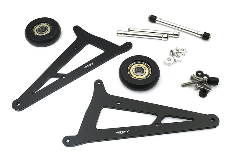Alloy Machined Wheelie Bar for Tamiya Super Clod Buster