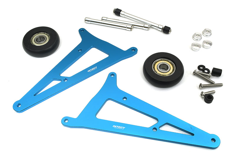 Alloy Machined Wheelie Bar for Tamiya Super Clod Buster
