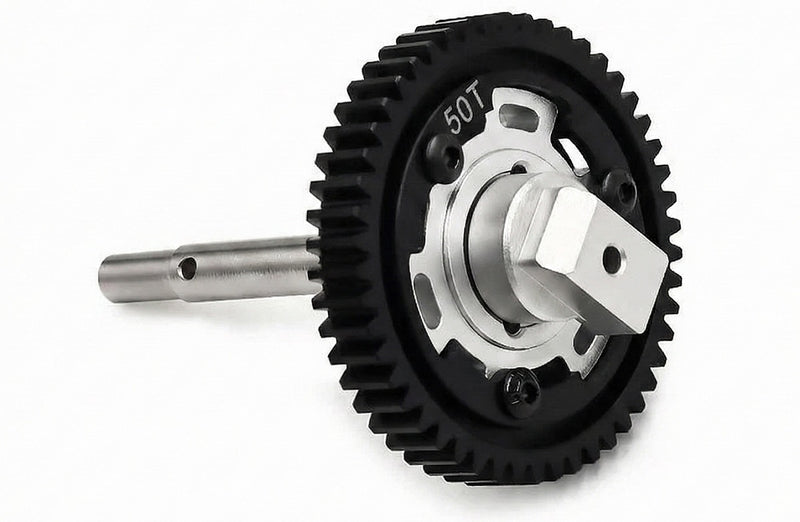 Large Axle Support 50T Spur Gear MOD1 Assembly for X-Maxx & XRT 7793X 6448R