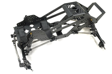 Carbon Fiber Chassis Conversion Kit for 1/10 Scale Off-Road Crawler