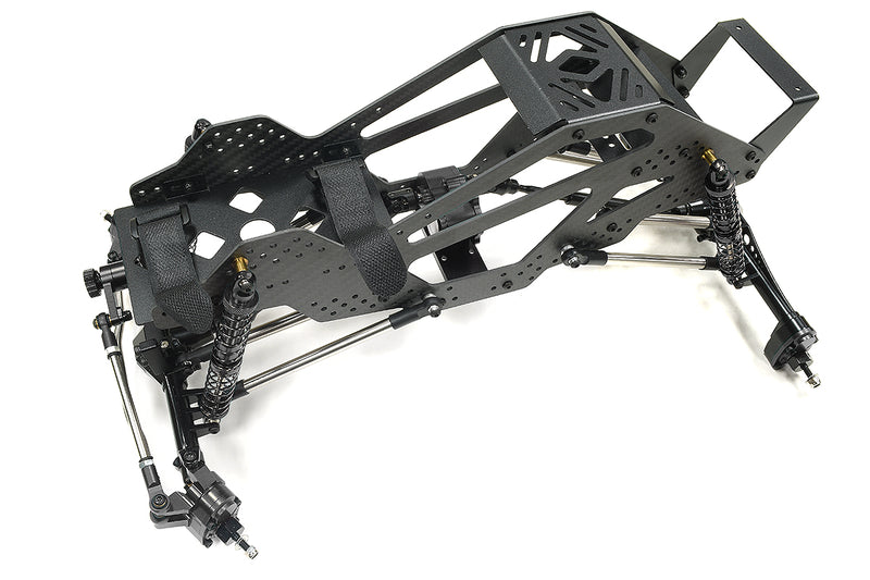 Carbon Fiber Chassis Conversion Kit for 1/10 Scale Off-Road Crawler