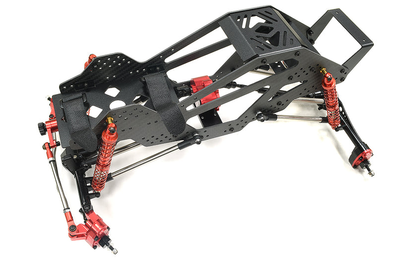 Carbon Fiber Chassis Conversion Kit for 1/10 Scale Off-Road Crawler