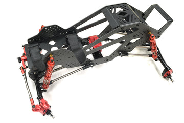 Carbon Fiber Chassis Conversion Kit for 1/10 Scale Off-Road Crawler