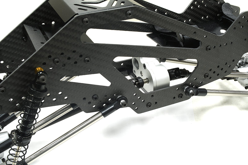 Carbon Fiber Chassis Conversion Kit for 1/10 Scale Off-Road Crawler
