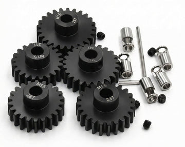 HD Steel 21+22+23+24+25T Pinion Gear Set 1.5 MOD for Traxxas X-Maxx, XRT 5mm/8mm
