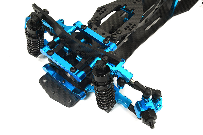 1/10 Scale RWD Drift Car w/ Carbon Fiber Chassis and High Motor Mount