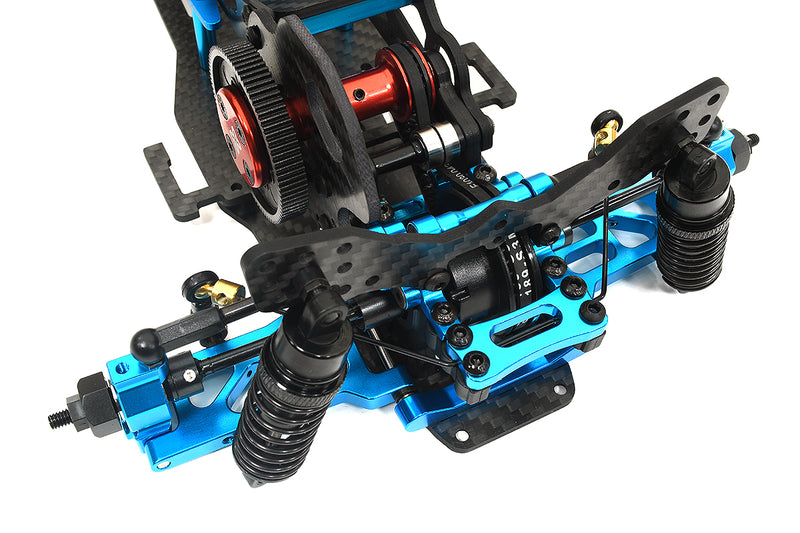 1/10 Scale RWD Drift Car w/ Carbon Fiber Chassis and High Motor Mount