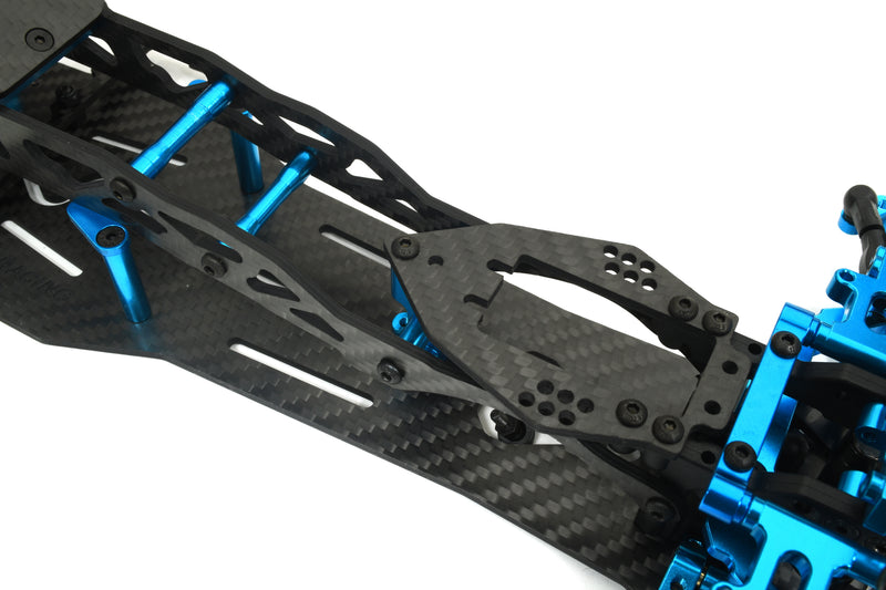 1/10 Scale RWD Drift Car w/ Carbon Fiber Chassis and High Motor Mount