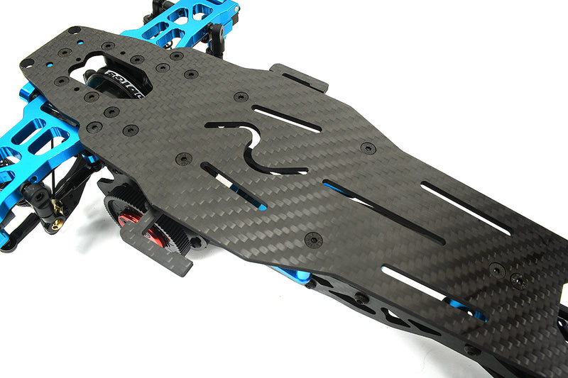 1/10 Scale RWD Drift Car w/ Carbon Fiber Chassis and High Motor Mount