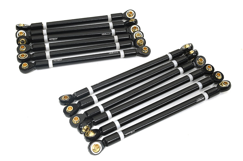 100mm & 115mm Alloy Linkages (12) for Tamiya Super Clod Buster 6X6 Conversion
