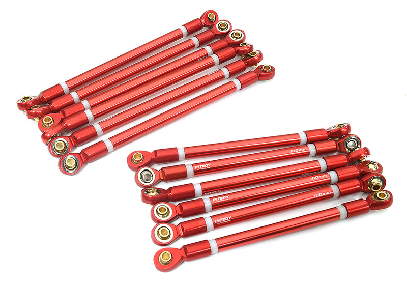 100mm & 115mm Alloy Linkages (12) for Tamiya Super Clod Buster 6X6 Conversion