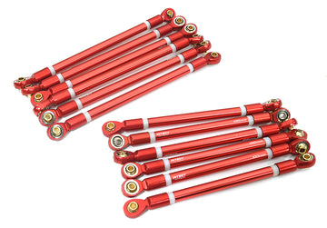 100mm & 115mm Alloy Linkages (12) for Tamiya Super Clod Buster 6X6 Conversion