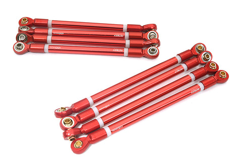 100mm & 115mm Alloy Linkages (8) for Tamiya Super Clod Buster, require C34216