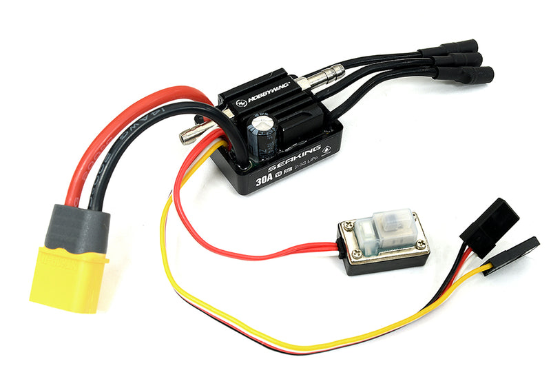 Hobbywing Seaking 30A 2-3S Lipo Marine Brushless ESC V4w/ Water Cooling