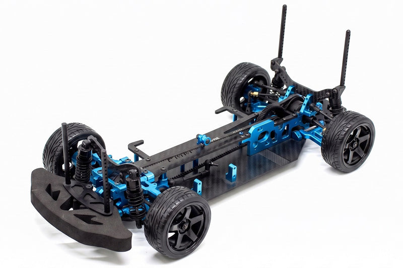 V4 Full Hop-Up Modified 1/10 Size 4WD Belt Drive Drift Car