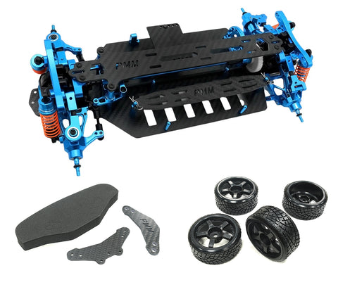 PMM Full Hop-Up Modified 1/10 Size 4WD Shaft Drive Drift Car