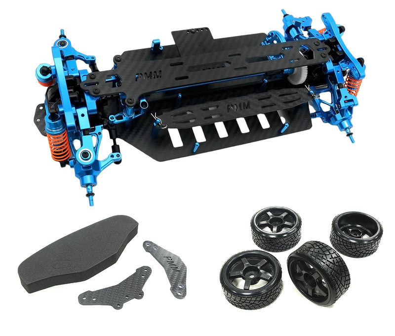 PMM Full Hop-Up Modified 1/10 Size 4WD Shaft Drive Drift Car