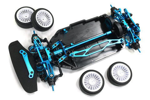 Composite Type 1/10 Size 4WD Shaft Drive Drift Car