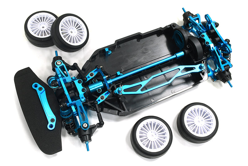 Composite Type 1/10 Size 4WD Shaft Drive Drift Car