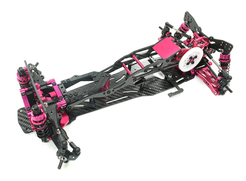5S High Performance CF Version 1/10 Scale RWD Drift Car Kit