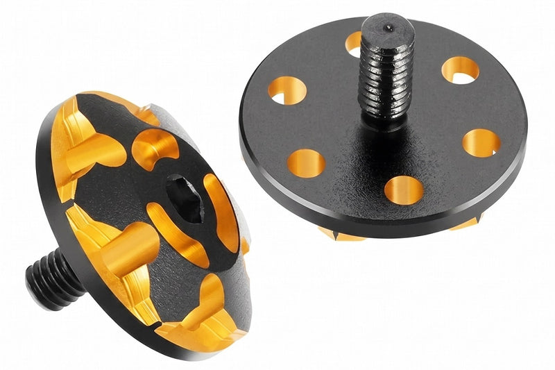 Billet Machined Alloy 15mm Wing Mount w/ M3 Size Thread