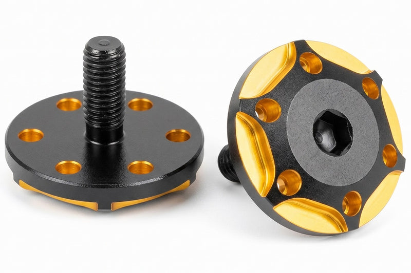 Billet Machined Alloy 15mm Wing Mount w/ M3 Size Thread