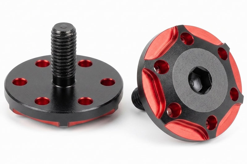 Billet Machined Alloy 15mm Wing Mount w/ M3 Size Thread