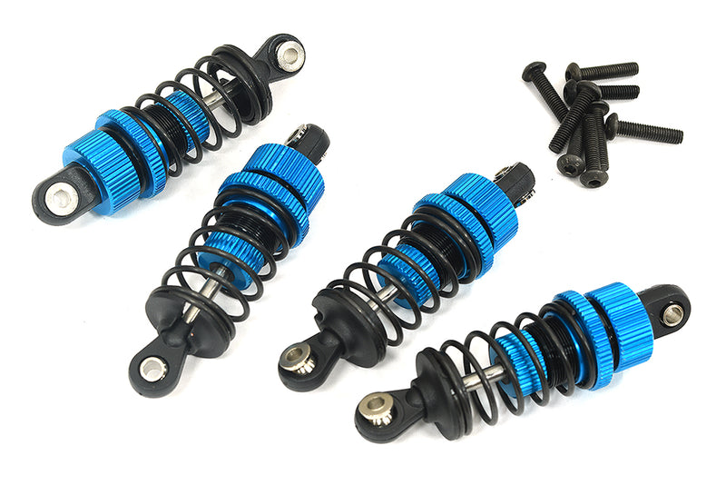 Alloy Machined 55mm High Performance Shocks (4) for 1/10 Touring Car & Drift Car