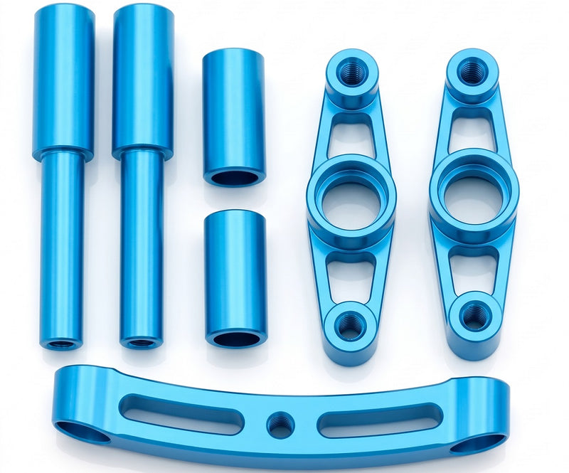 Alloy Machined Steering Bell Crank Set for C34343 Touring Car