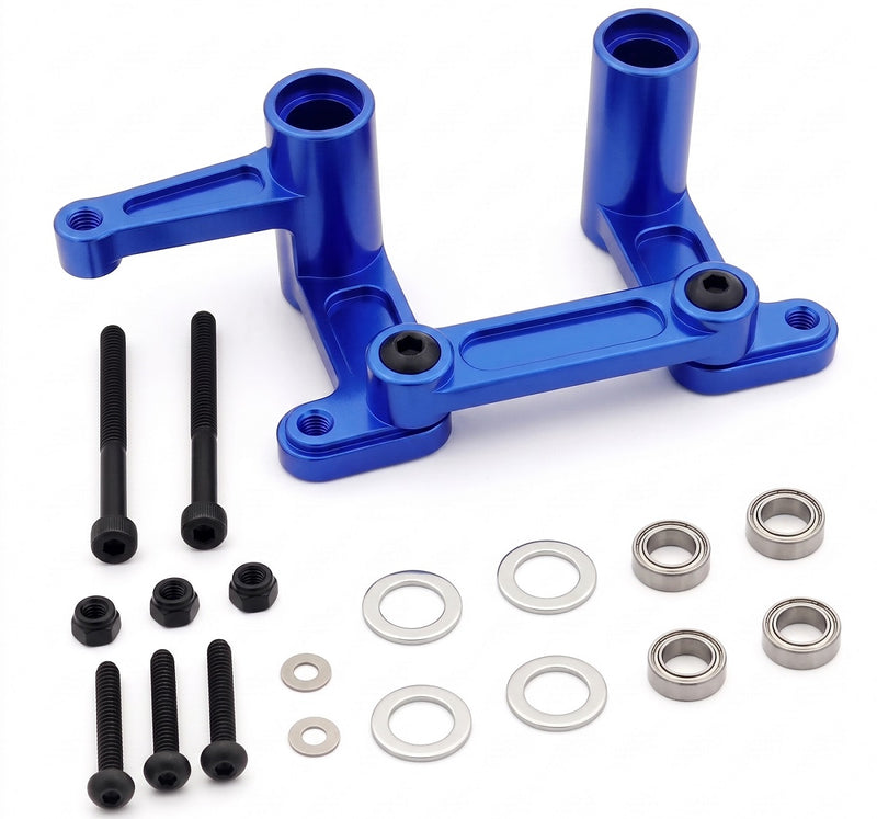 Alloy Machined Steering Bell Crank Set for Traxxas 2WD Slash/Ruster/Bandit 3743