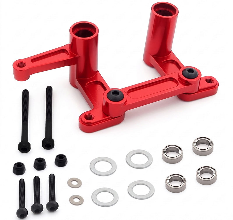 Alloy Machined Steering Bell Crank Set for Traxxas 2WD Slash/Ruster/Bandit 3743